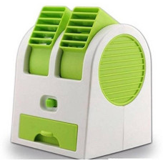 Вентилятор, Освіжувач повітря - Mini Fan MY-0199 Зелений Вентилятор, Освіжувач повітря - Mini Fan MY-0199 Зелений