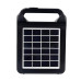 Ліхтар-Power Bank-радіо-блютуз (2400mAh) із сонячною панеллю EP-035