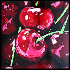 Металлокерамический дизайн-обогреватель UDEN-500К "Вишні" Металлокерамический дизайн-обогреватель UDEN-500К "Вишні"