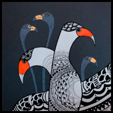 Металлокерамический дизайн-обогреватель UDEN-500К "Стая" Металлокерамический дизайн-обогреватель UDEN-500К "Стая"