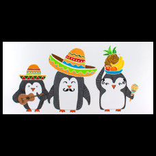 Металлокерамический дизайн-обогреватель UDEN-700 "Мексиканці" Металлокерамический дизайн-обогреватель UDEN-700 "Мексиканці"