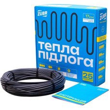 Нагревательный двухжильный кабель Zubr DC Cable 17 Вт/170 Вт