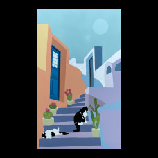 Металлокерамический дизайн-обогреватель UDEN-500 "Санторіні" Металлокерамический дизайн-обогреватель UDEN-500 "Санторіні"