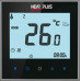 Терморегулятор HEAT PLUS iTeo4 (программируемый сенсорный) черный