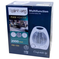 Обігрівач тепловентилятор інфрачервоний кварцовий Rainberg RB-164